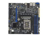 ASUS P13R-M - Hovedkort - micro ATX - LGA1700-sokkel - C262 Chipset - USB 3.2 Gen 1, USB 3.2 Gen 2 - Gigabit LAN - innbygd grafikk (CPU kreves) 90SB0C70-M0UAY0