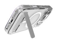 Zagg Crystal Palace Snap - Baksidedeksel for mobiltelefon - MagSafe-samsvar - grafen - blank - for Apple iPhone 17 Pro 702319713